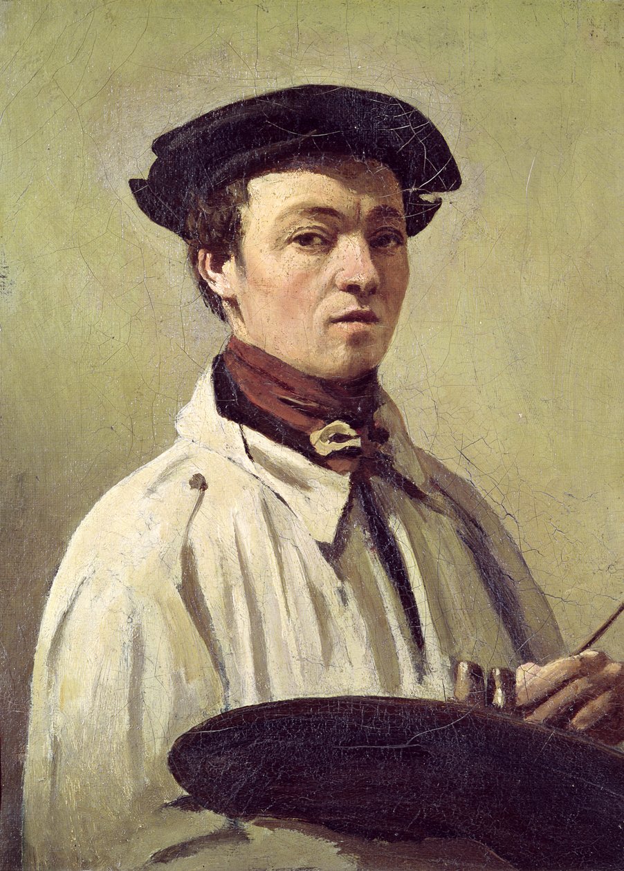 Autoportrait, vers 1840 - Jean Baptiste Camille Corot