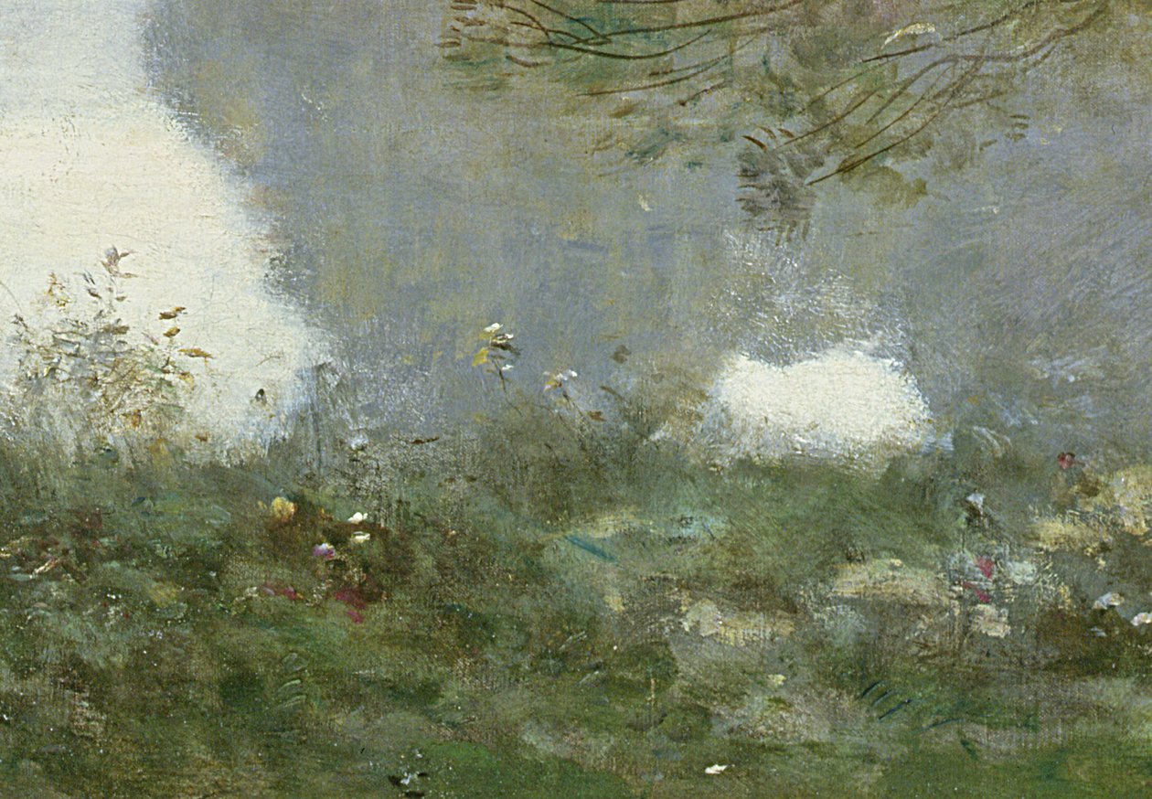 Souvenir de Mortefontaine, 1864 (détail) - Jean Baptiste Camille Corot