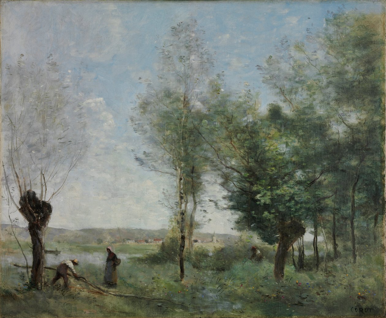 Souvenir de Coubron - Jean Baptiste Camille Corot