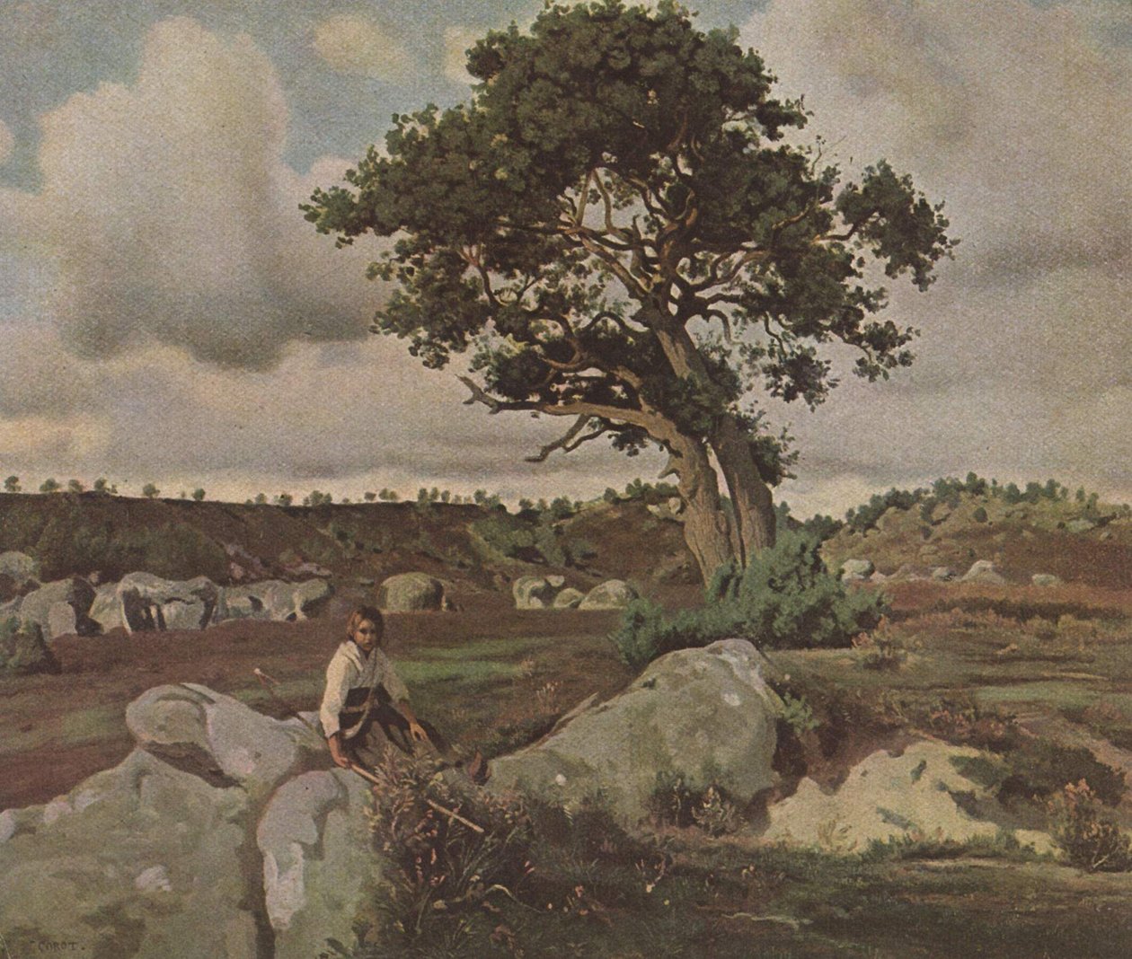 Forêt de Fontainebleau - Jean Baptiste Camille Corot