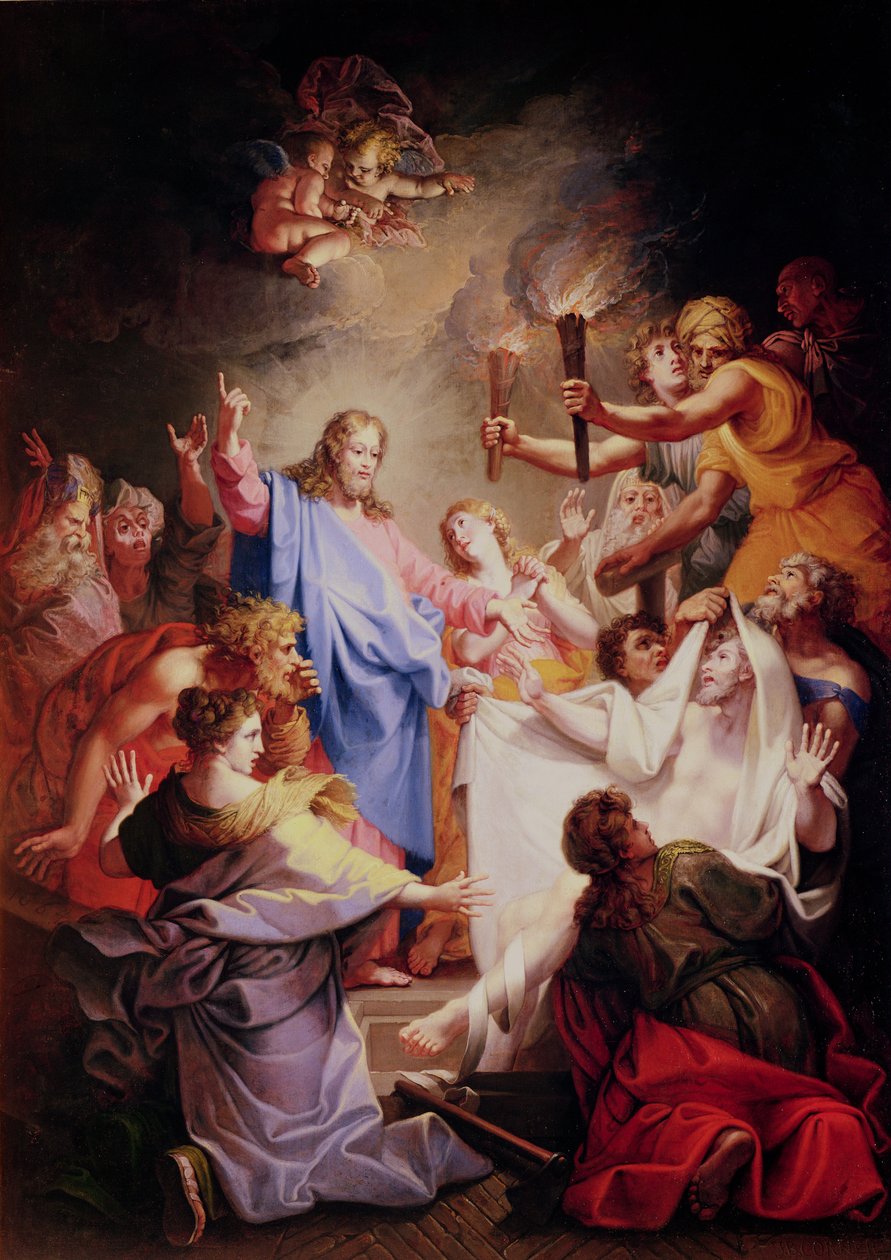 La Résurrection de Lazare - Jean Baptiste Corneille
