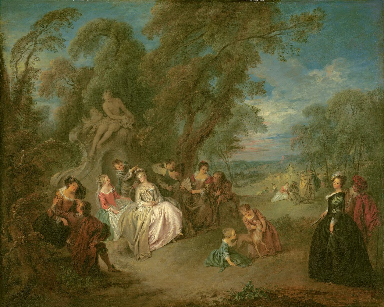 Fête Champêtre, vers 1730 - Jean Baptiste Joseph Pater