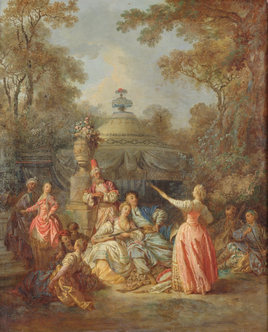 Concert russe, 1770 - Jean Baptiste Leprince