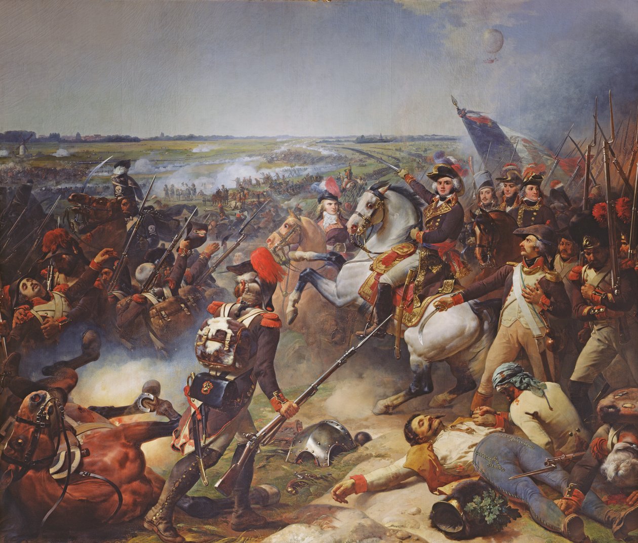 Bataille de Fleurus, 26 juin 1794 - Jean Baptiste Mauzaisse
