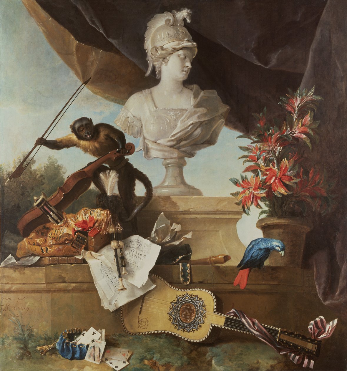 Les quatre continents : Europe, 1722 - Jean Baptiste Oudry
