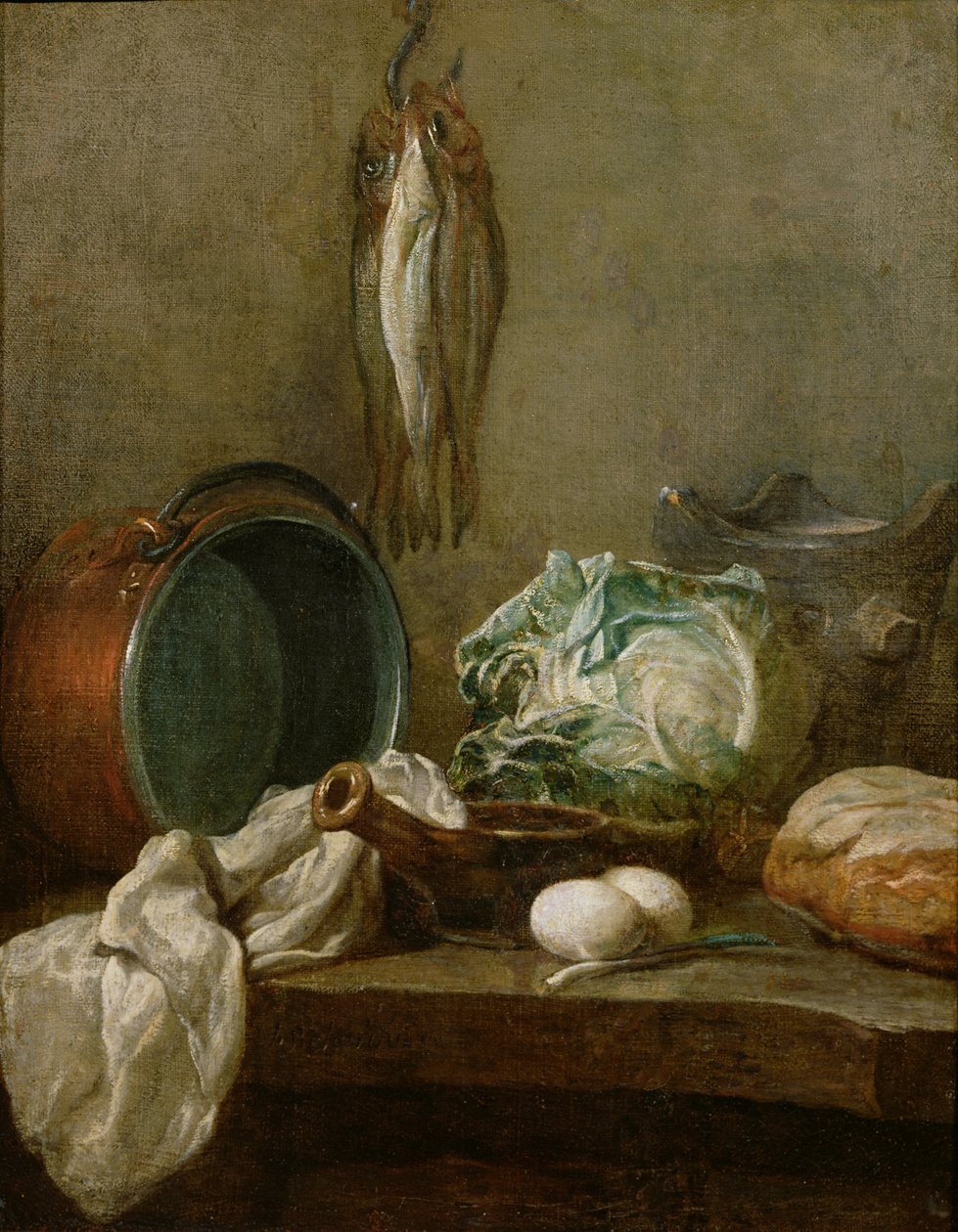 Nature morte, vers 1731-33 - Jean Baptiste Simeon Chardin