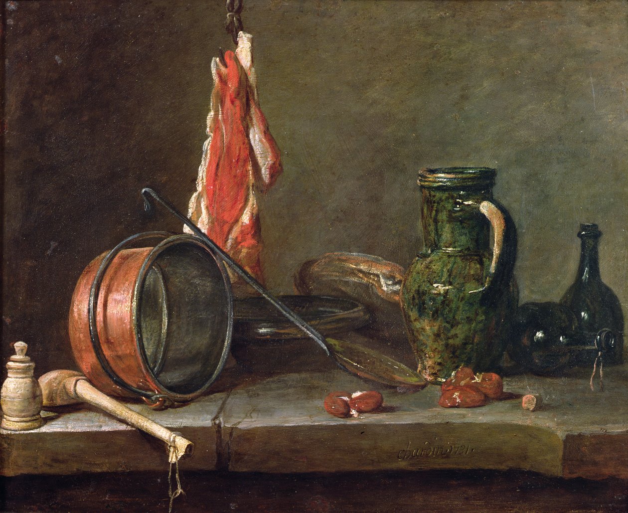 Nature morte : Menu de Fête, 1731 - Jean Baptiste Simeon Chardin
