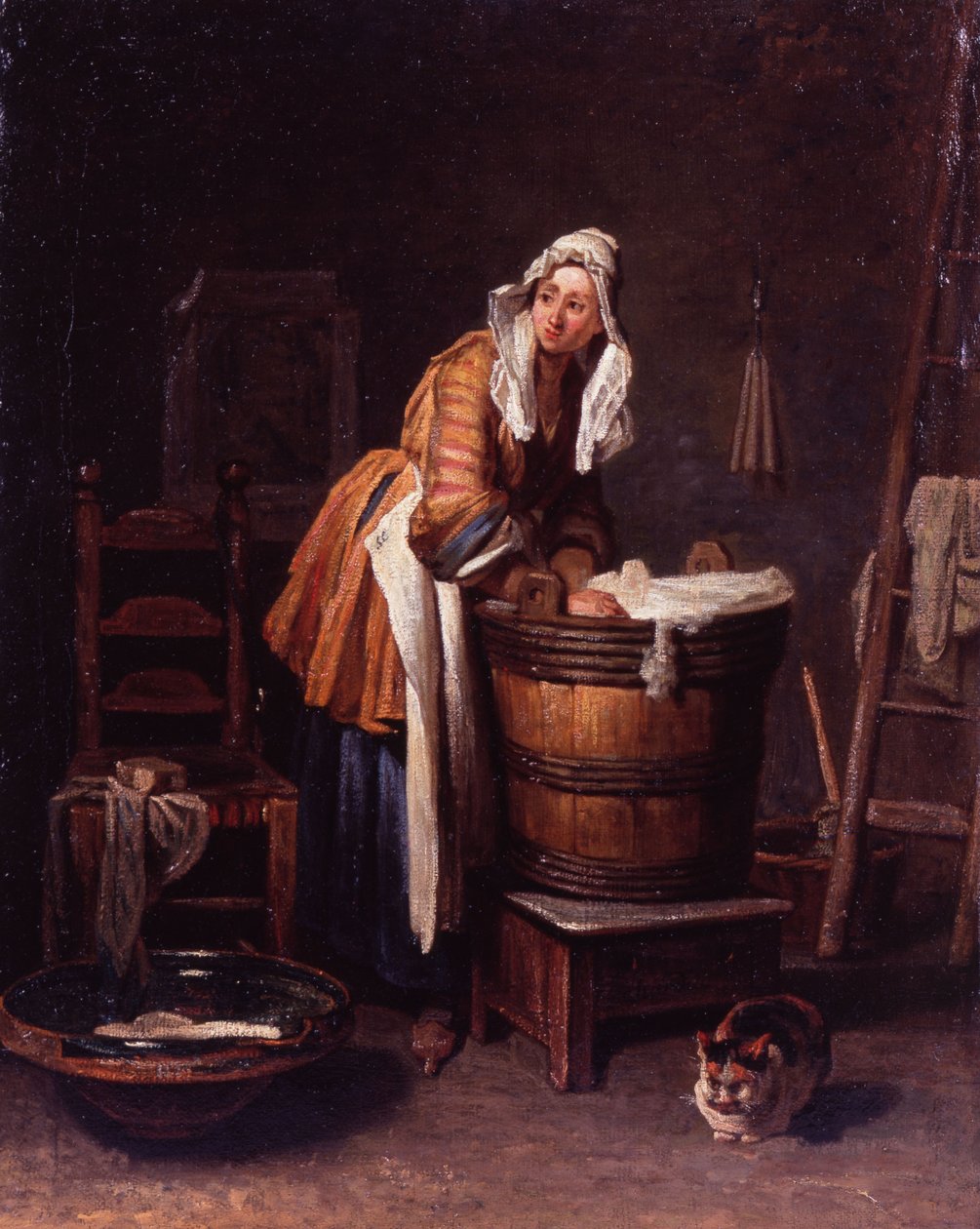 Lavandière - Jean Baptiste Simeon Chardin