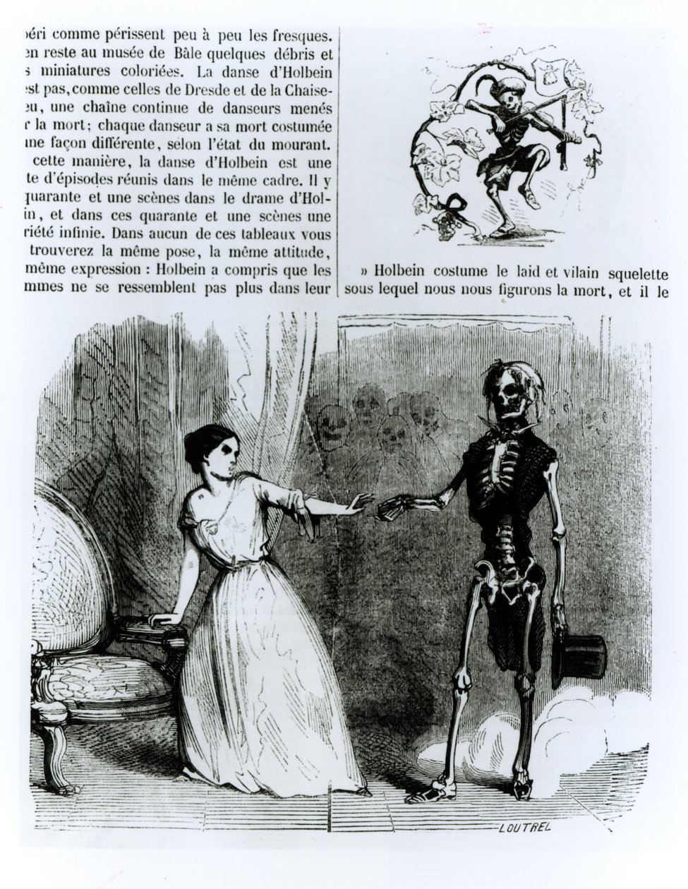 La danse macabre - Jean Baptiste Victor Loutrel