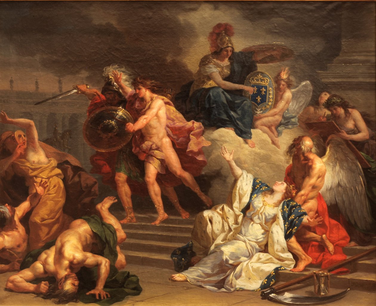 La France relevée par le Temps - Jean Charles Nicaise Perrin