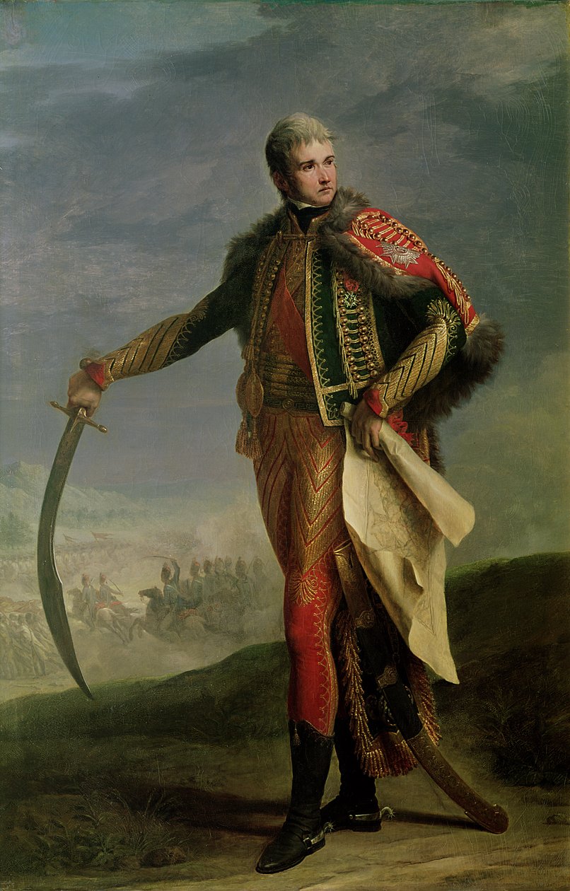 Portrait de Jean Lannes (1769-1809) Duc de Montebello, 1805-10 - Jean Charles Nicaise Perrin