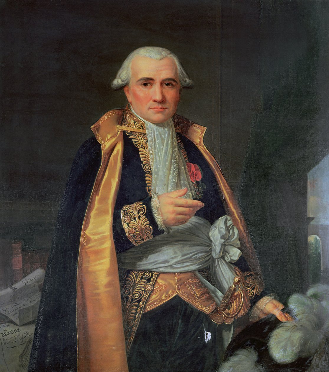 Portrait de Gaspard Monge (1746-1818) Comte de Péluse, vers 1841 - Jean Claude Naigeon