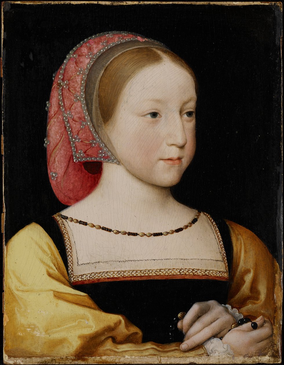 Portrait de Charlotte de France, c.1522 - Jean Clouet