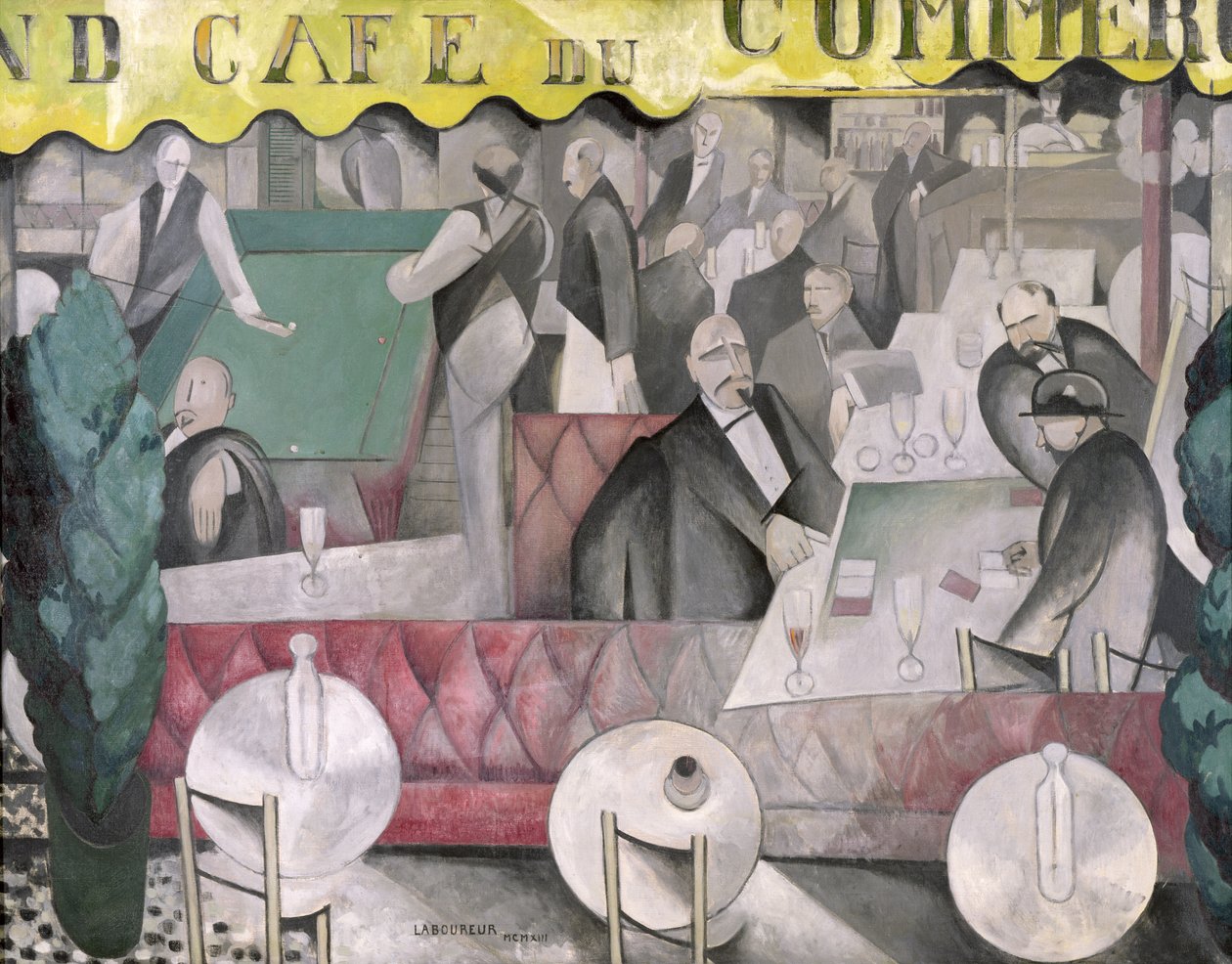 Le Café du Commerce - Jean Emile Laboureur