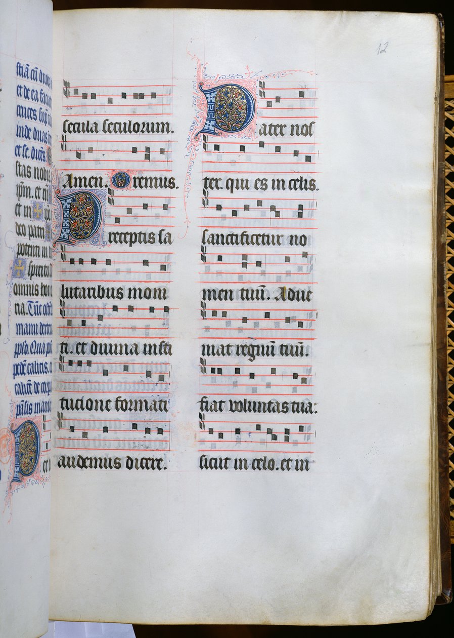 Ms 412 Page du Missel de Paris, c.1475 - Jean Fouquet