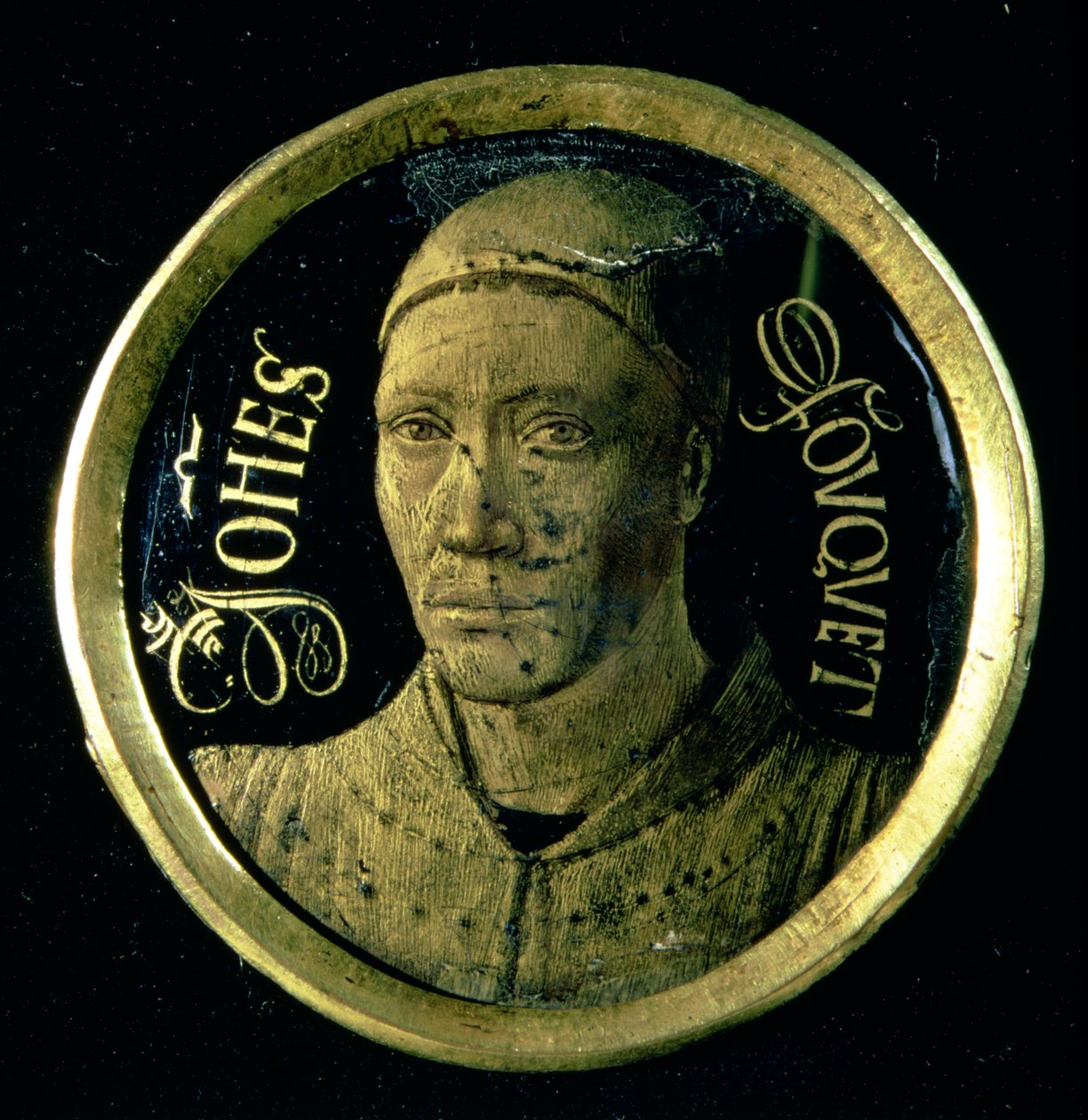 Médaille autoportrait, vers 1450 - Jean Fouquet