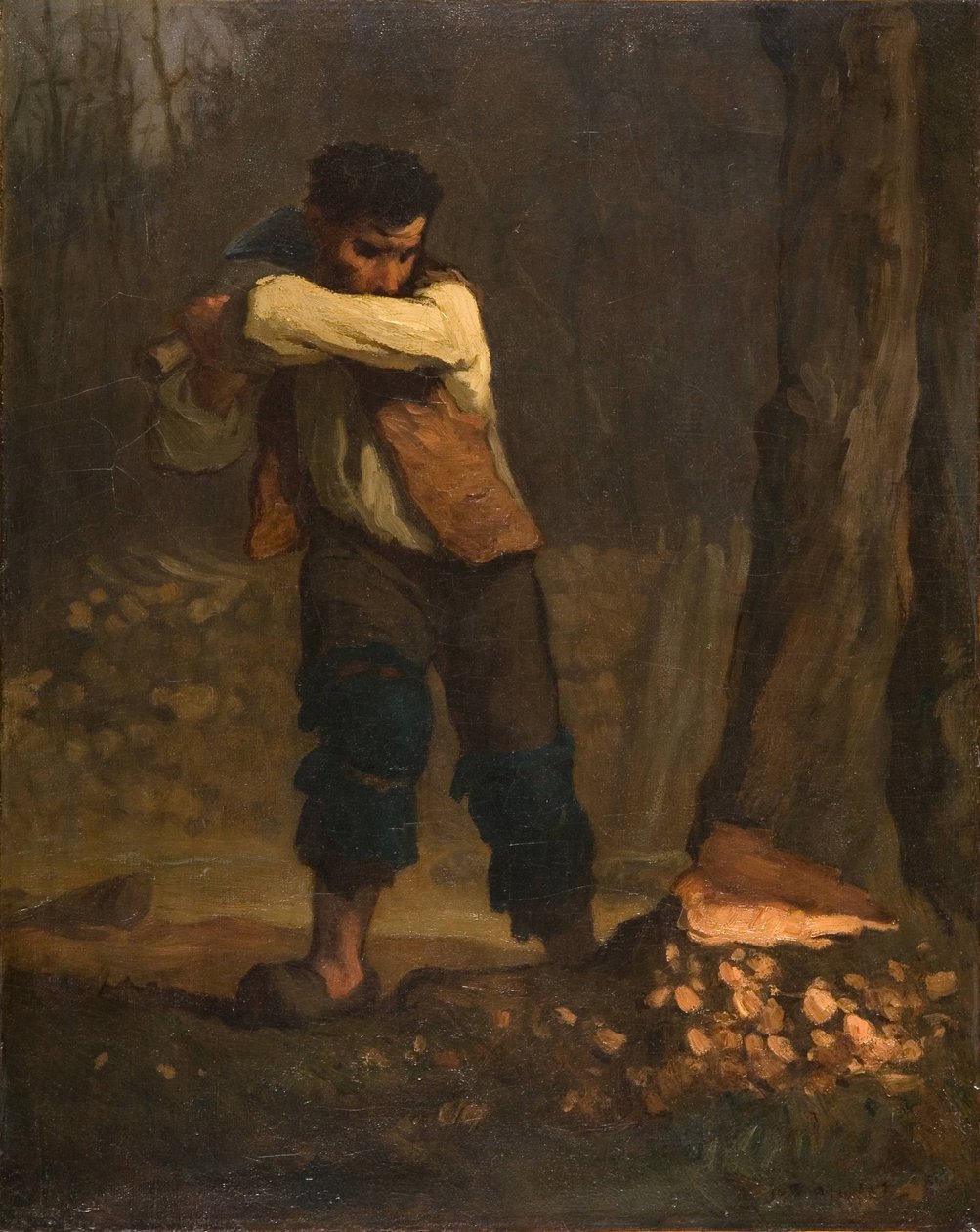 Bûcheron - Jean Francois Millet