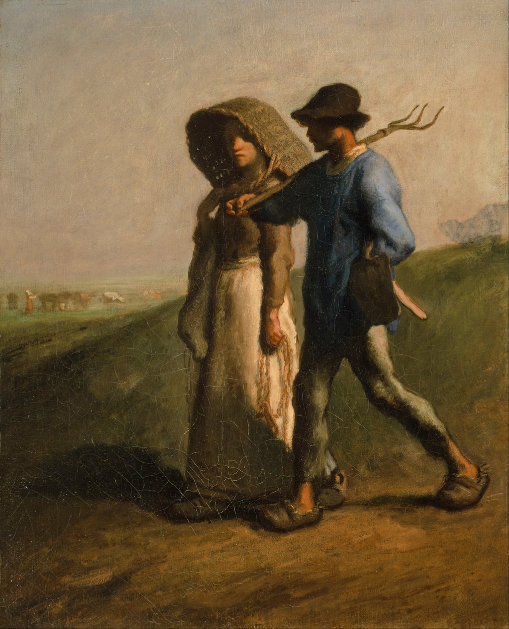 Aller au travail - Jean Francois Millet