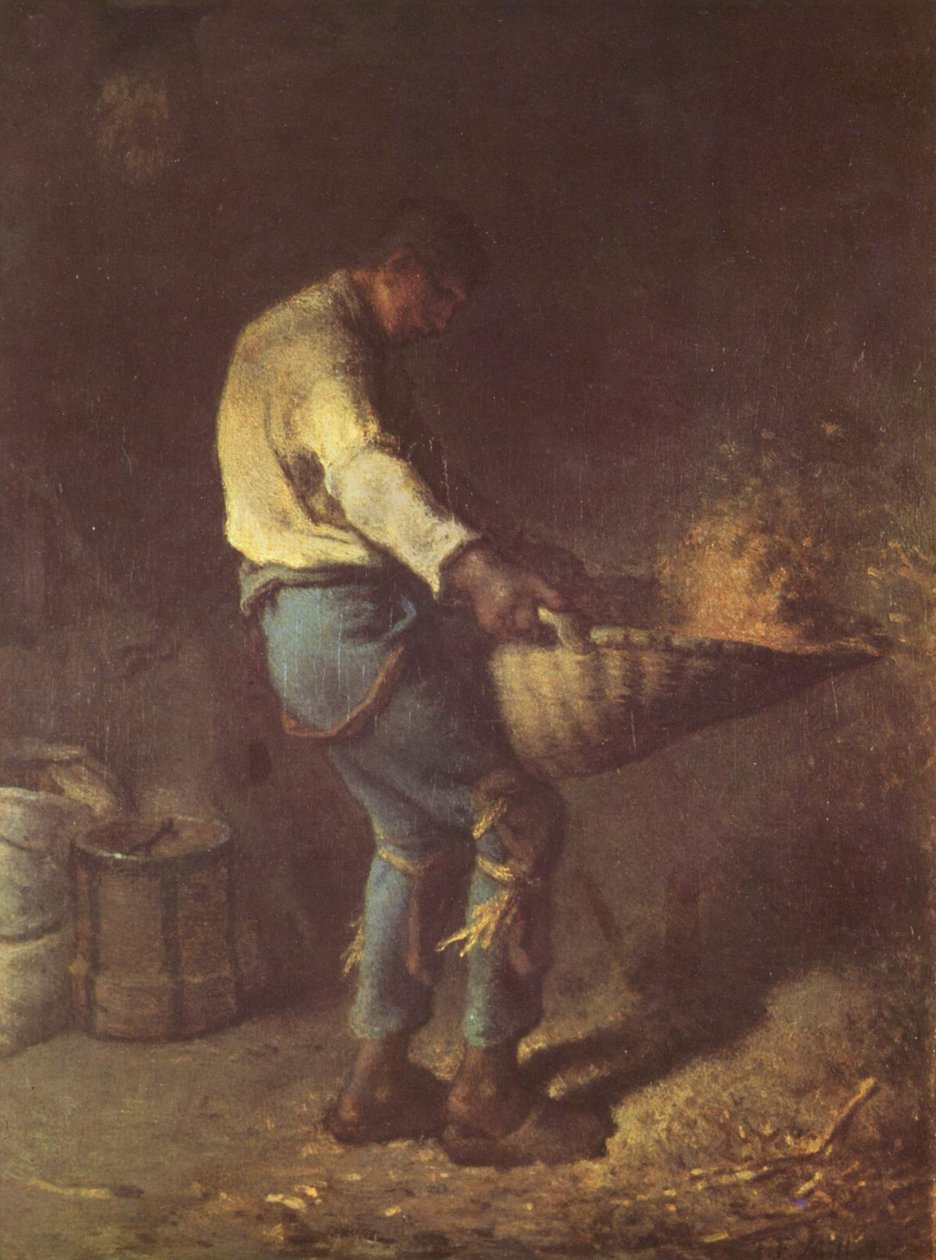 Le vanneur - Jean Francois Millet