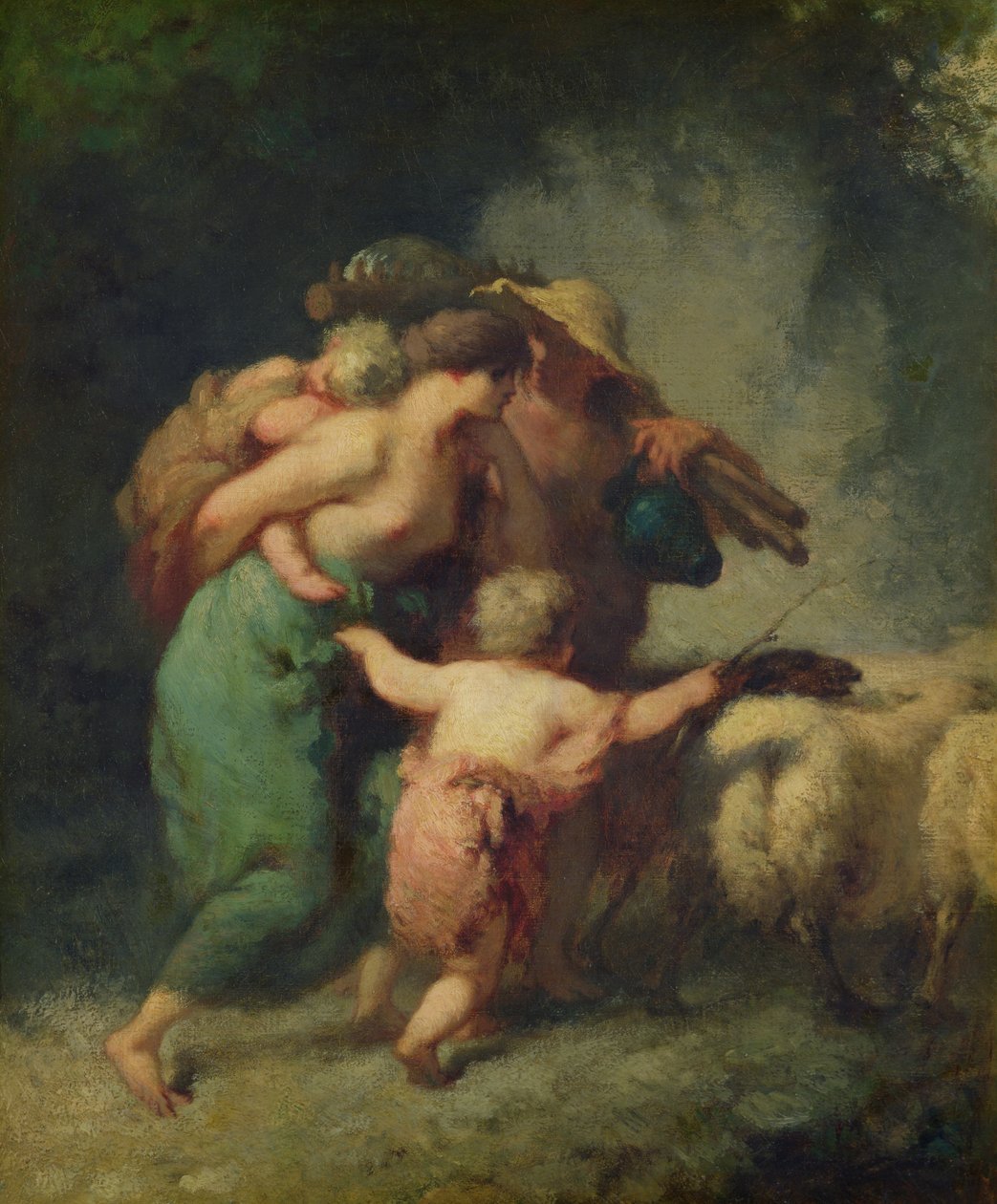 Le retour du troupeau - Jean Francois Millet