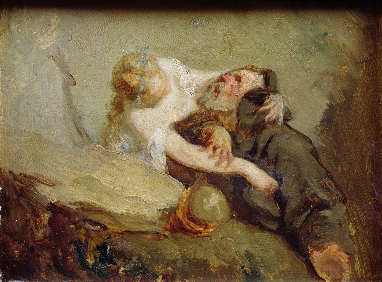 La tentation de Saint Antoine - Jean Francois Millet