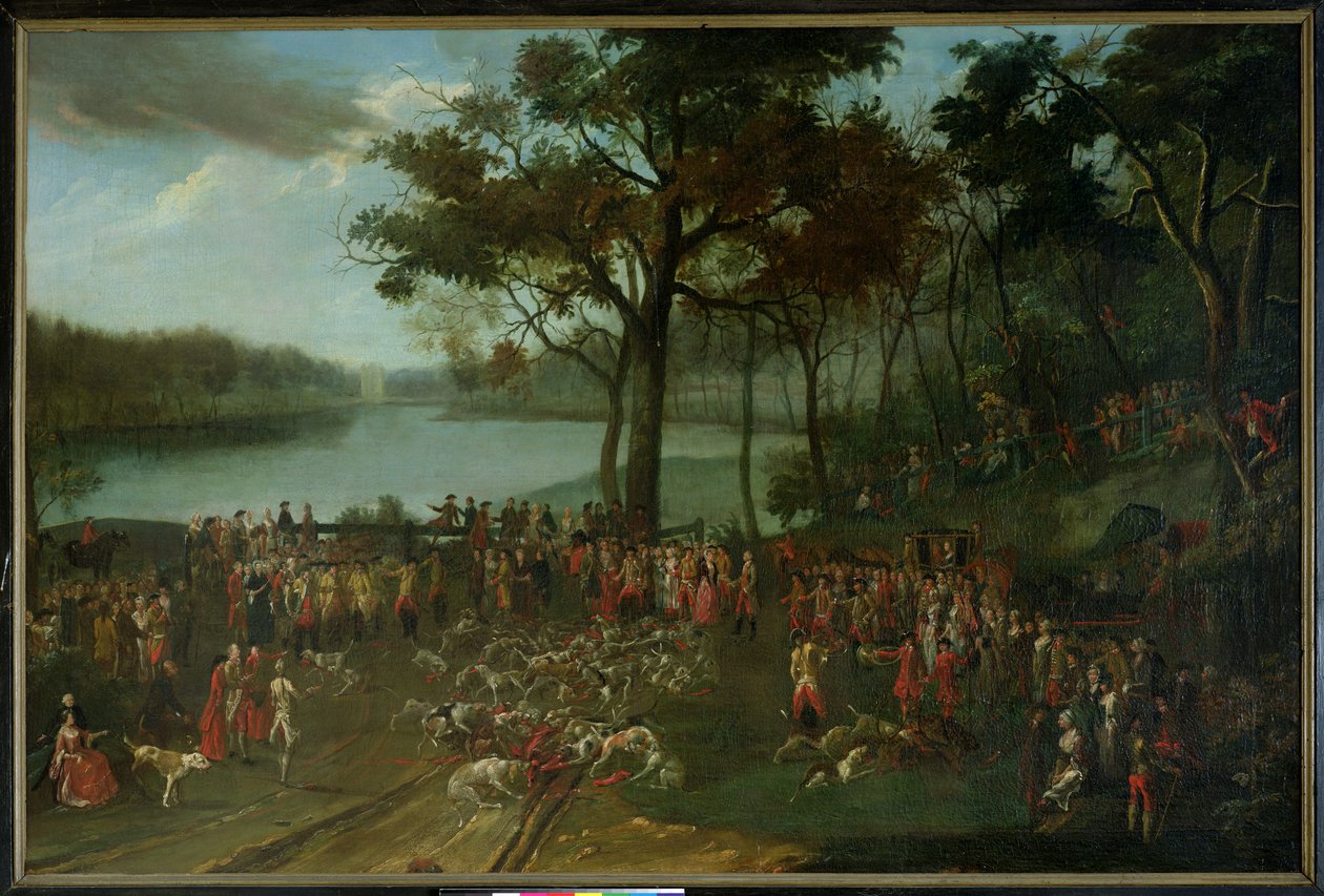 La Carrière aux Étangs de Commelles en 1771 - Jean Francois Perdrix