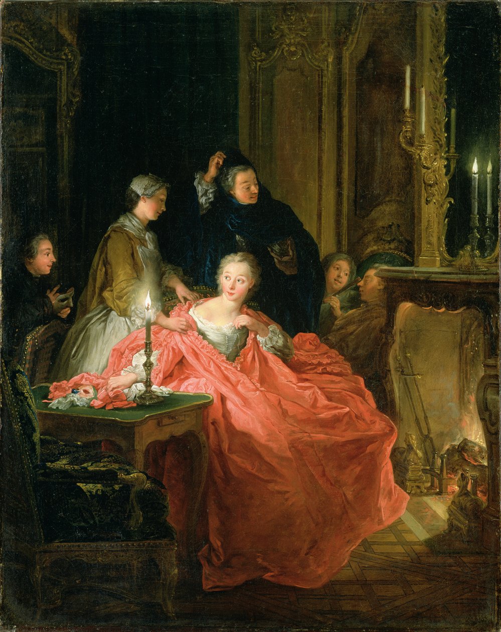 Après le bal, 1735 - Jean François de Troy