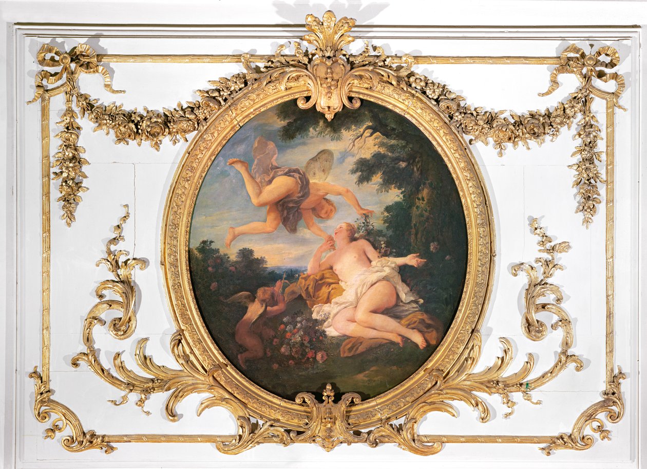 Zéphyr et Flora, de la Salle de Conseil - Jean François de Troy