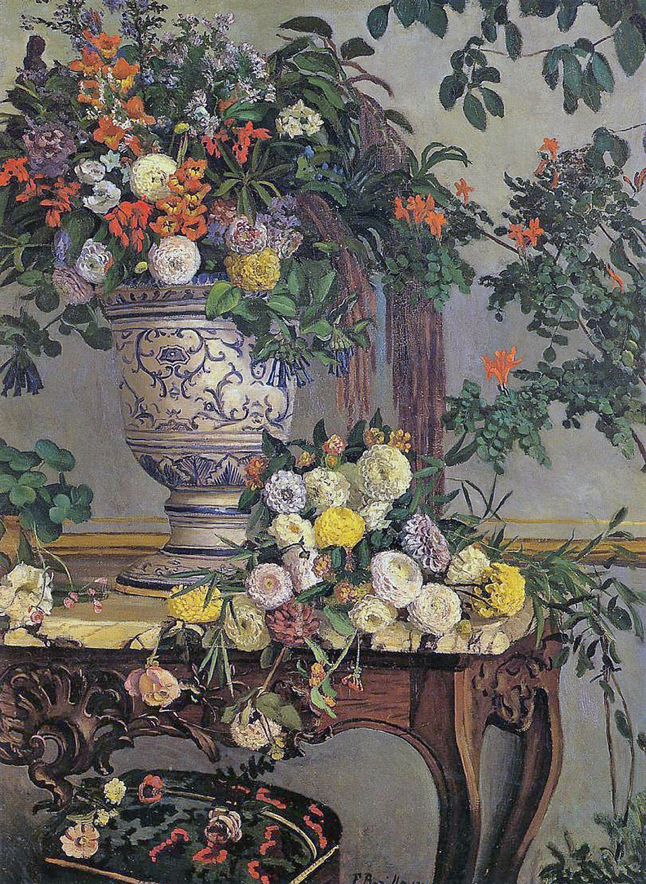 Fleurs, 1868 - Jean Frederic Bazille