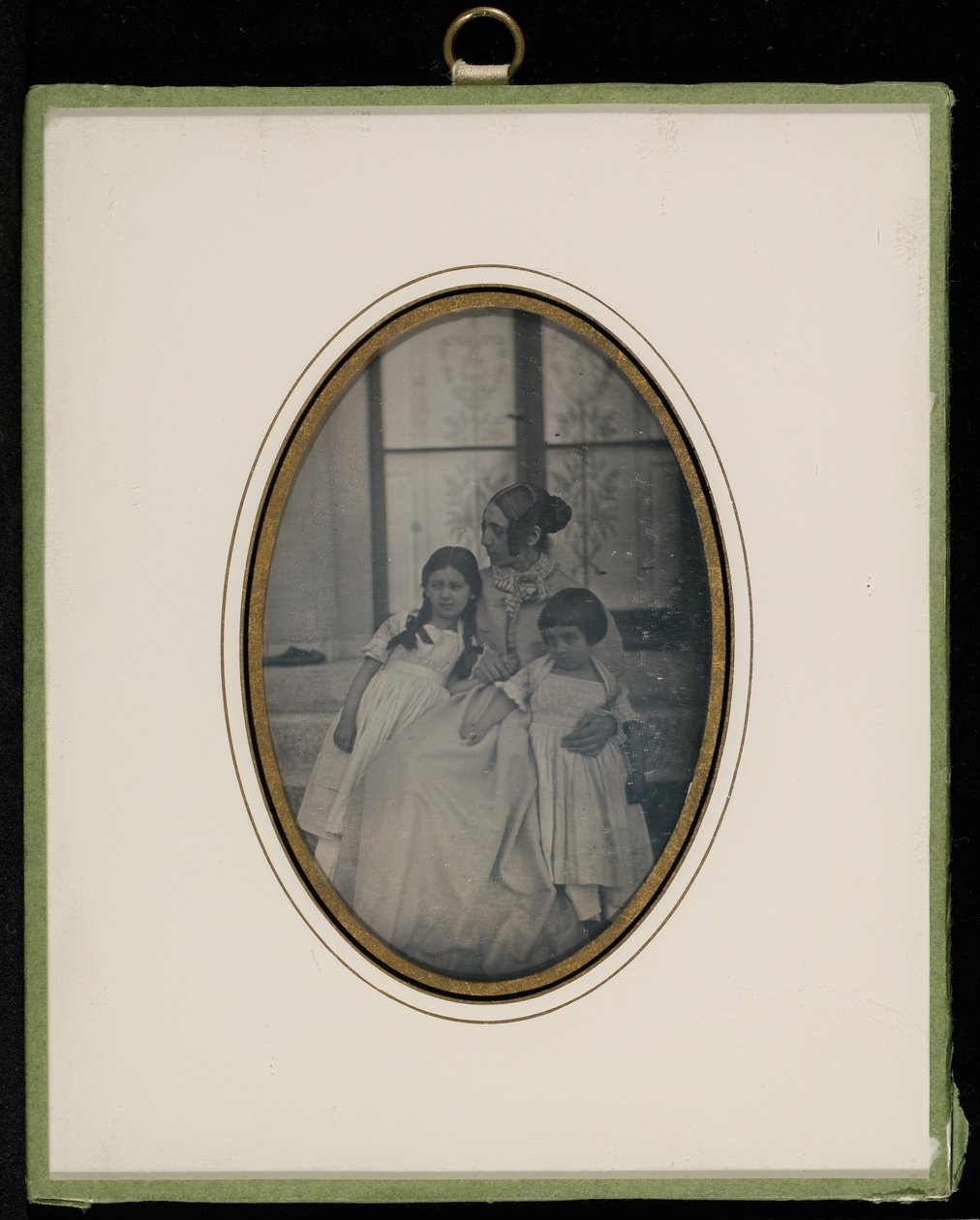 (Portrait de Sophie Eynard-Eynard et de ses deux filles) - Jean Gabriel Eynard