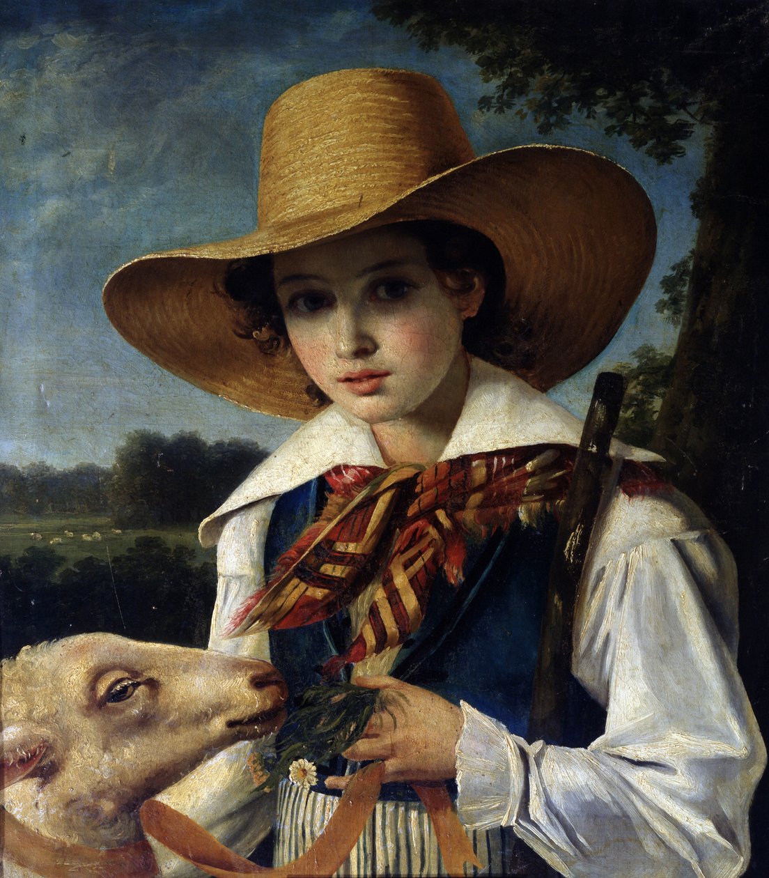 Portrait du jeune Marius Peptipa, vers 1837 - Jean Godechart