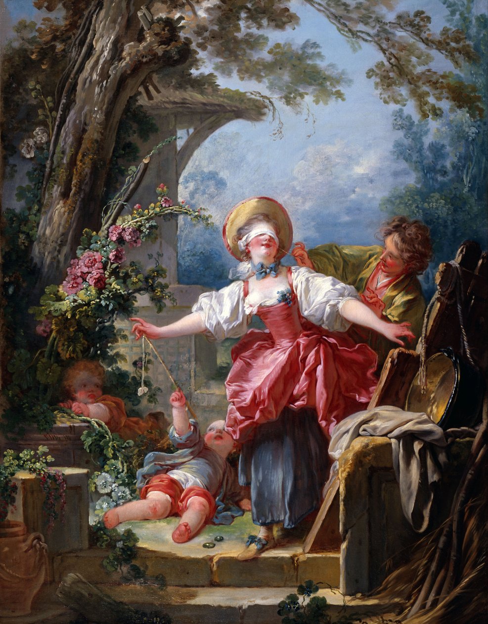 Colin-Maillard - Jean Honore Fragonard