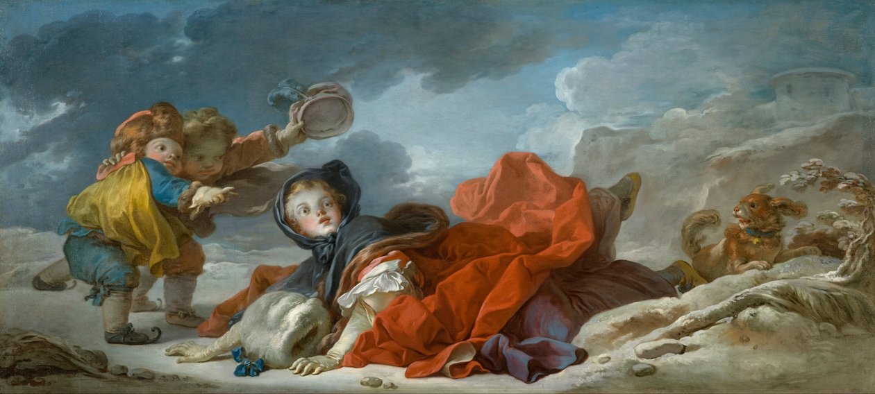 Hiver - Jean Honore Fragonard