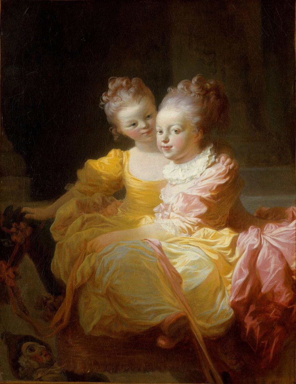 Les deux sœurs - Jean Honore Fragonard