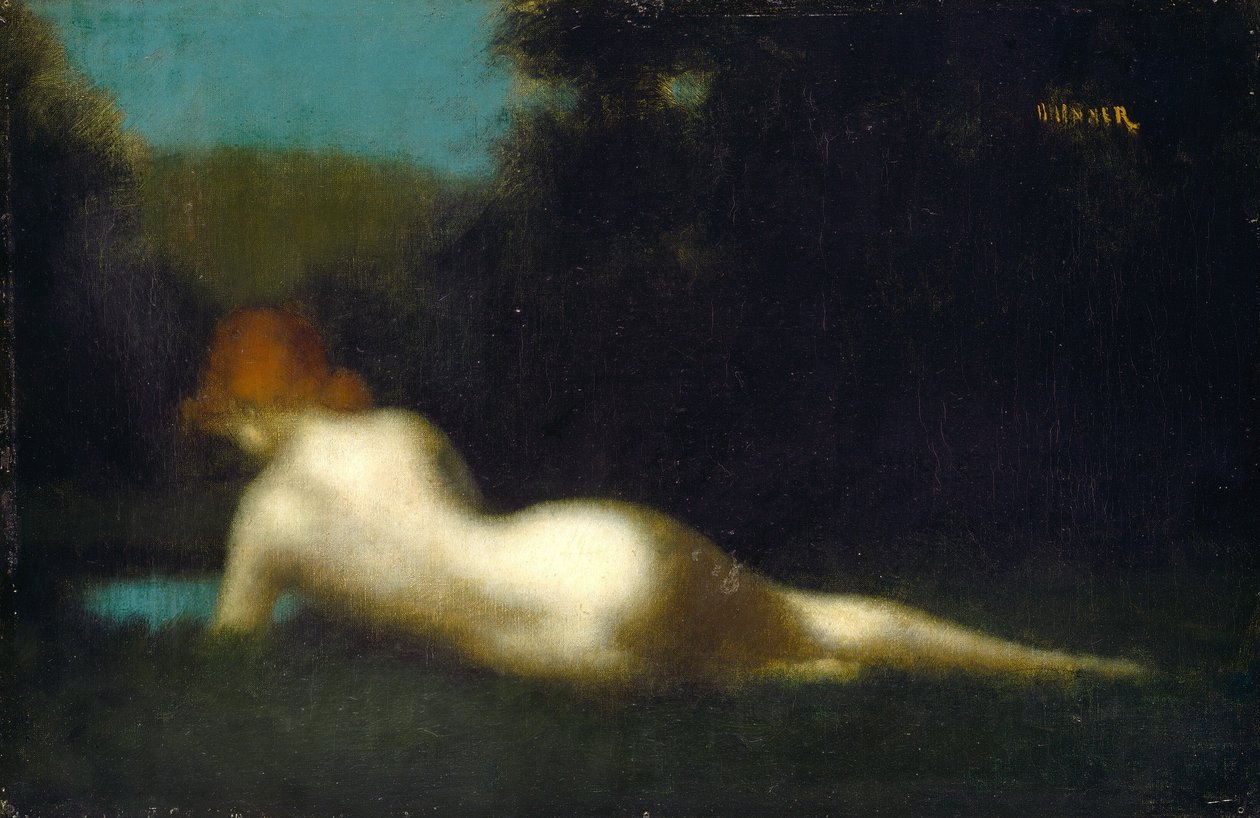 Nu allongé - Jean Jacques Henner