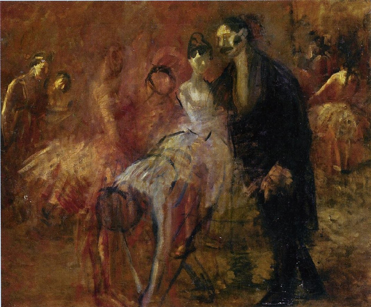 Dans les coulisses - Jean Louis Forain
