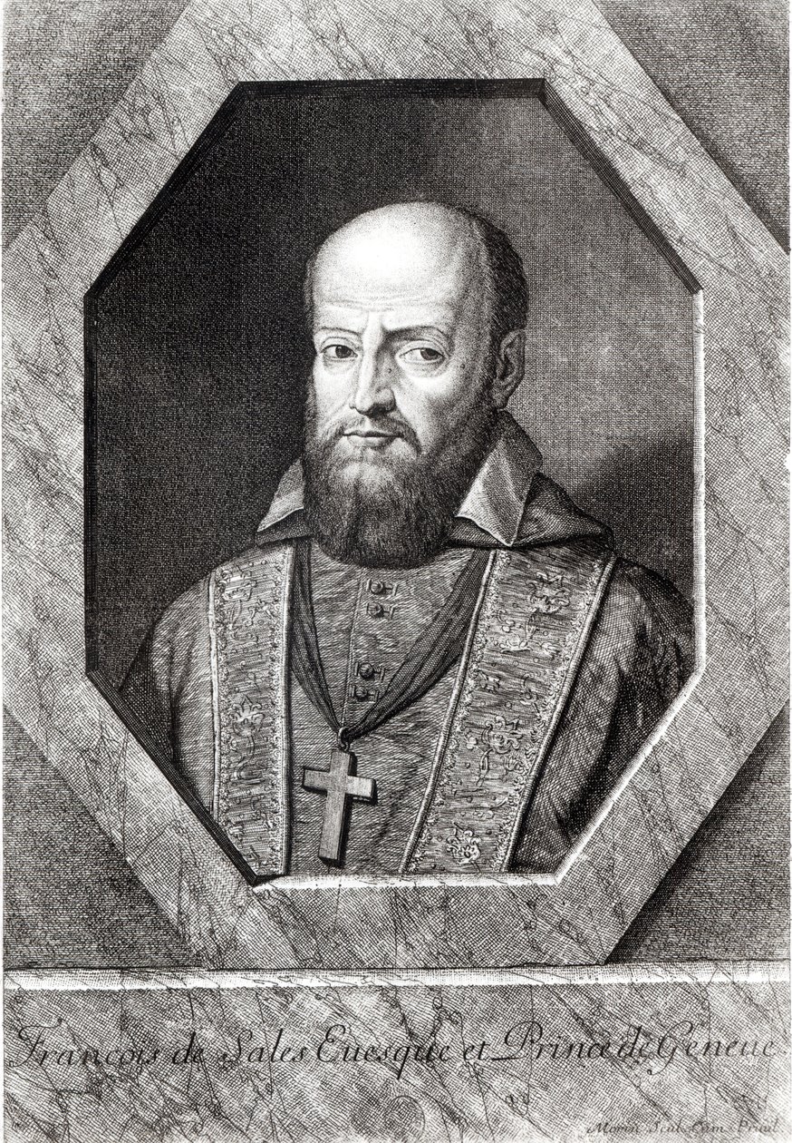 Portrait de François de Sales (1567-1622) - Jean Morin