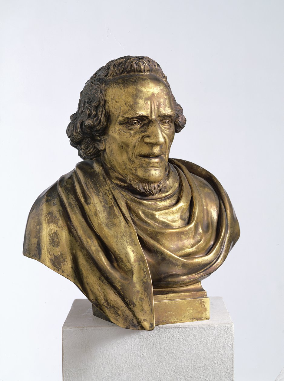 Portrait de Moïse Mendelssohn (1729-86), 1785 - Jean Pierre Antoine Tassaert