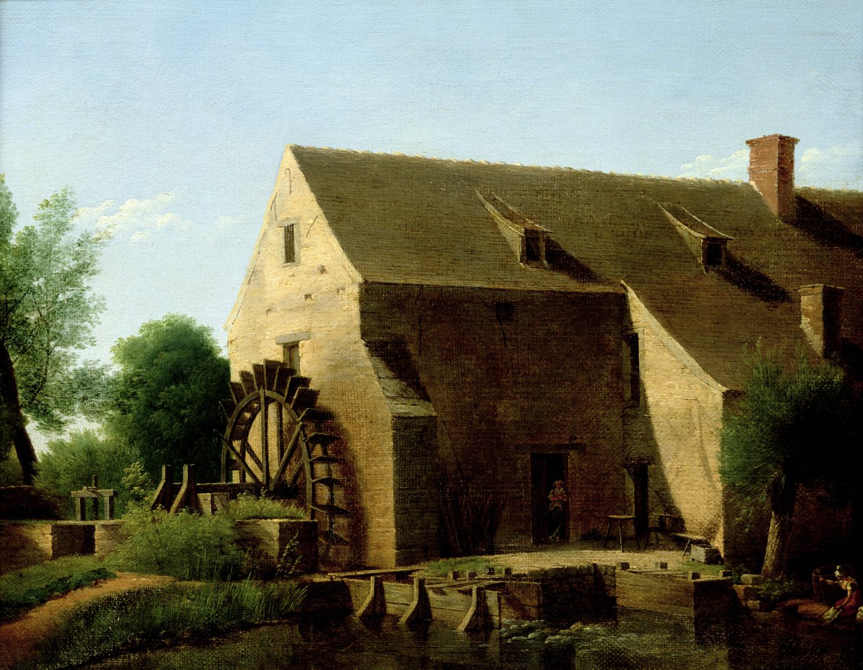 Un moulin, 1800-06 - Jean Victor Bertin