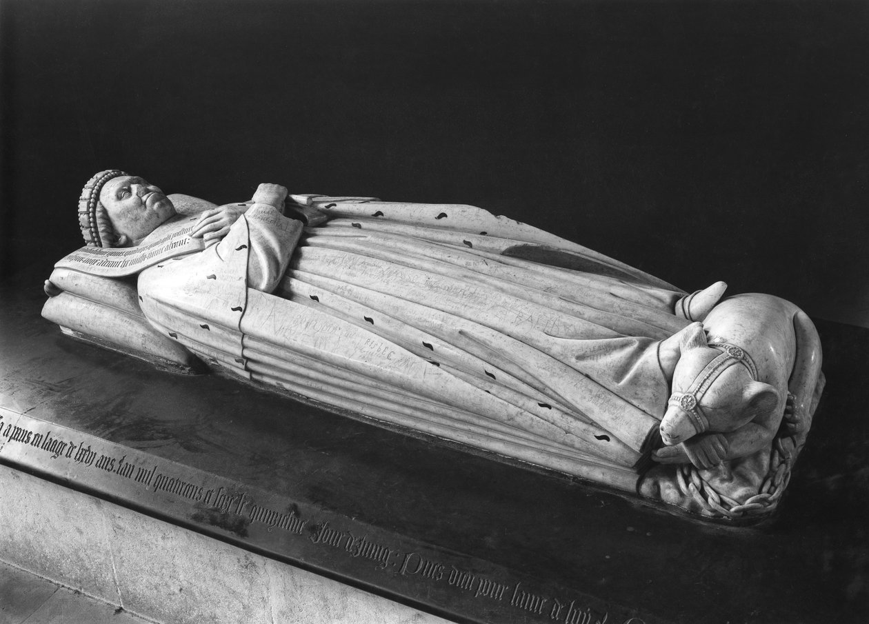Effigie du Duc Jean de Berry (1340-1416) Comte de Poitiers, 1416-38 - Jean de Cambrai