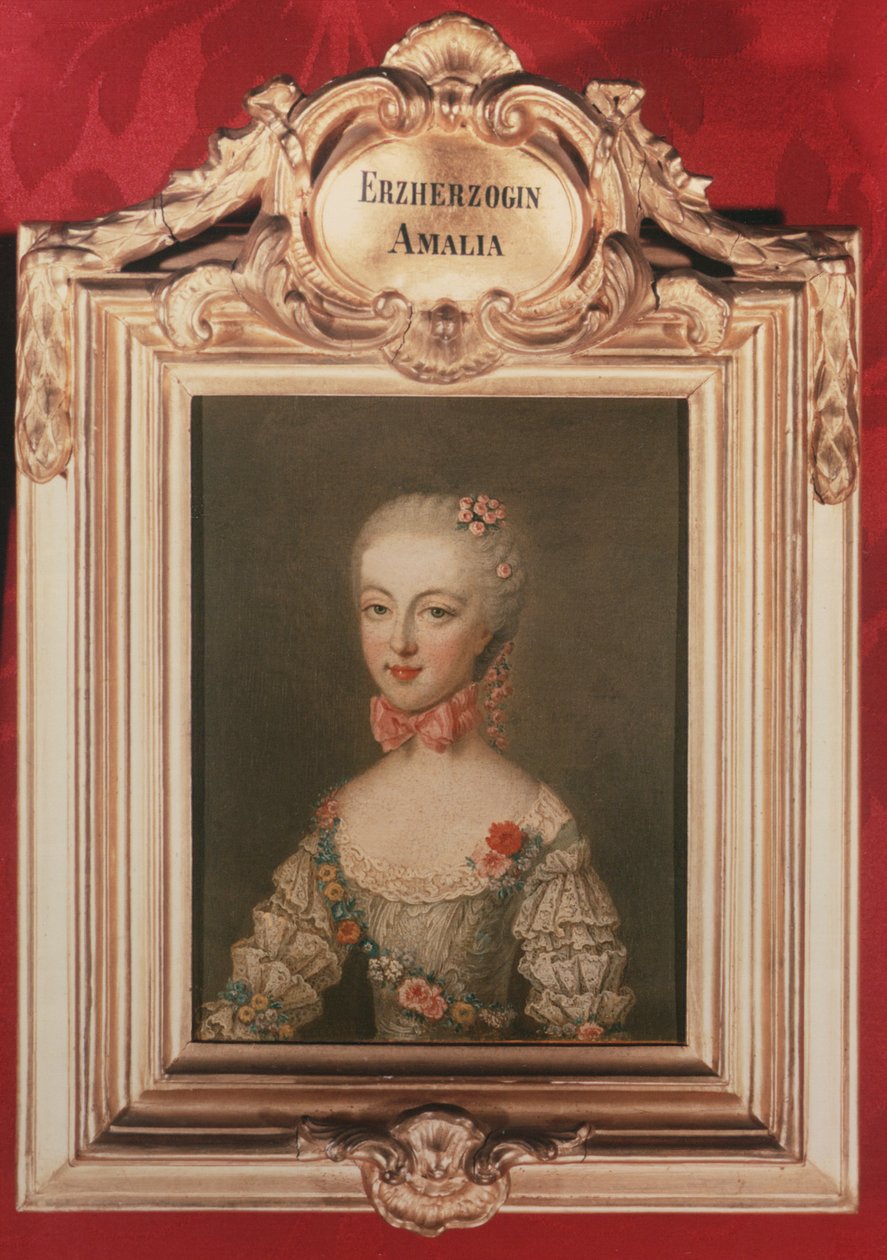 Archiduchesse Maria Amalia (1746-1804) fille de l