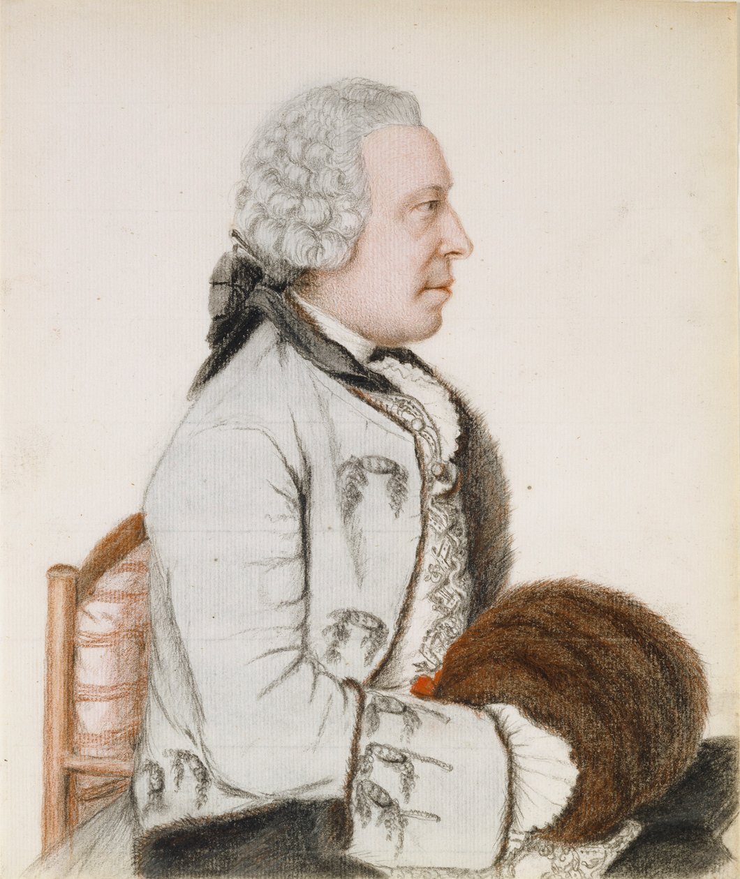 Portrait de Charles-Benjamin de Langes de Montmirail, Baron de Lubières - Jean Étienne Liotard