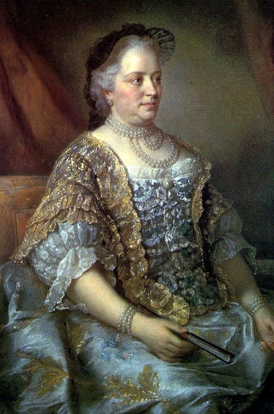 Portrait de Marie-Thérèse, souveraine d