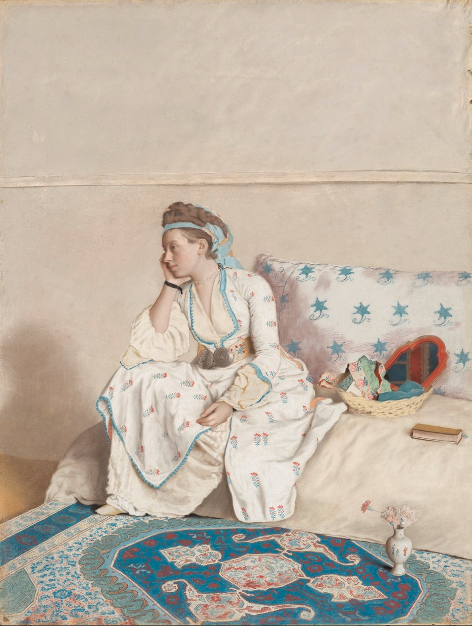 Portrait de Marie Fargues, épouse de l