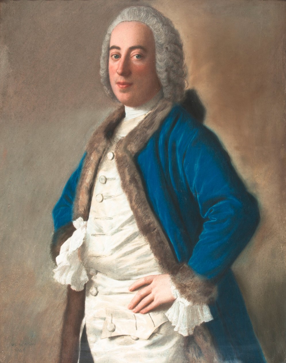 Portrait de Monsieur Boère, marchand à Gênes - Jean Étienne Liotard