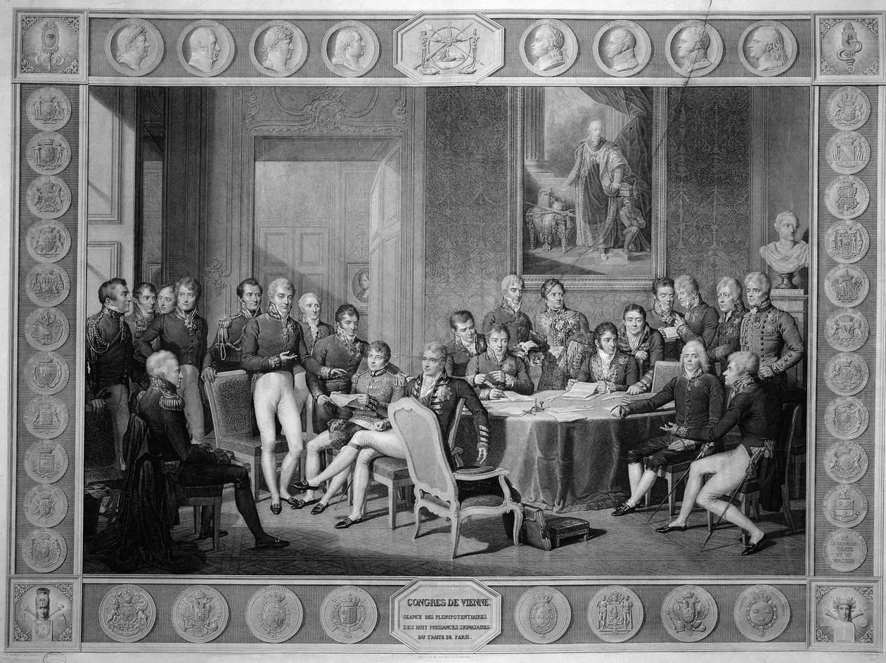Congrès de Vienne, 1814-15 - Jean Baptiste Isabey