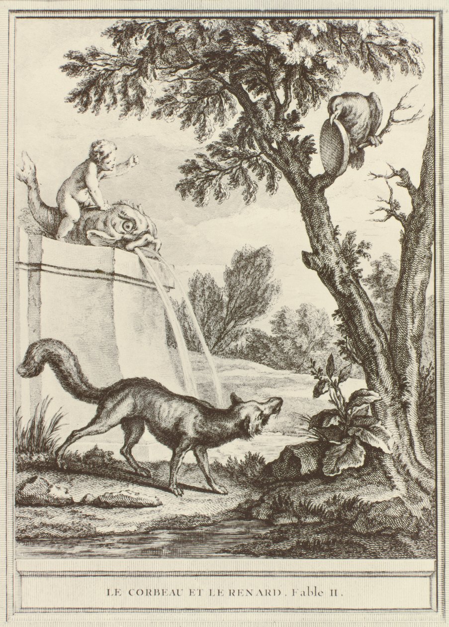 Le Renard et le Corbeau, de 