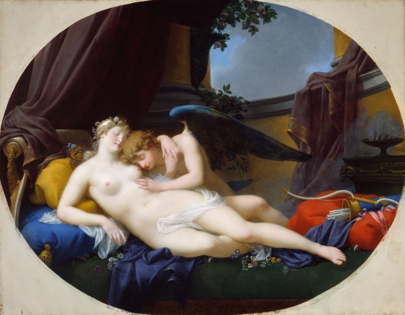 Cupidon et Psyché - Jean Baptiste Regnault