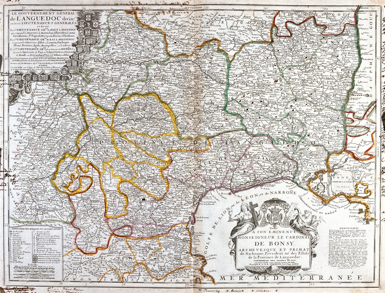 France (Région : Languedoc-Roussillon, ouest Rhône-Alpes, Midi-Pyrénées), Espagne (Communauté : Catalogne), Andorre, France - Jean Baptiste Nolin