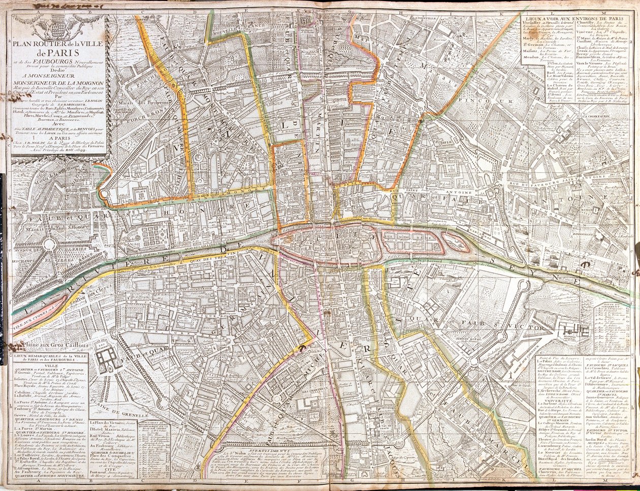 Paris, France - Jean Baptiste Nolin
